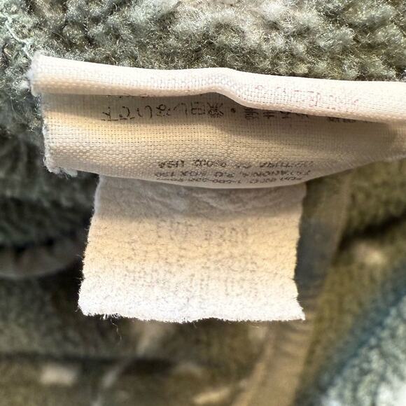 Patagonia Men’s VTG Synchilla Snap-T Fleece Sno Chaparral Sage Green 1994 Sz Med - Picture 8 of 11